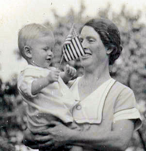 1-year old Billy with his Mom